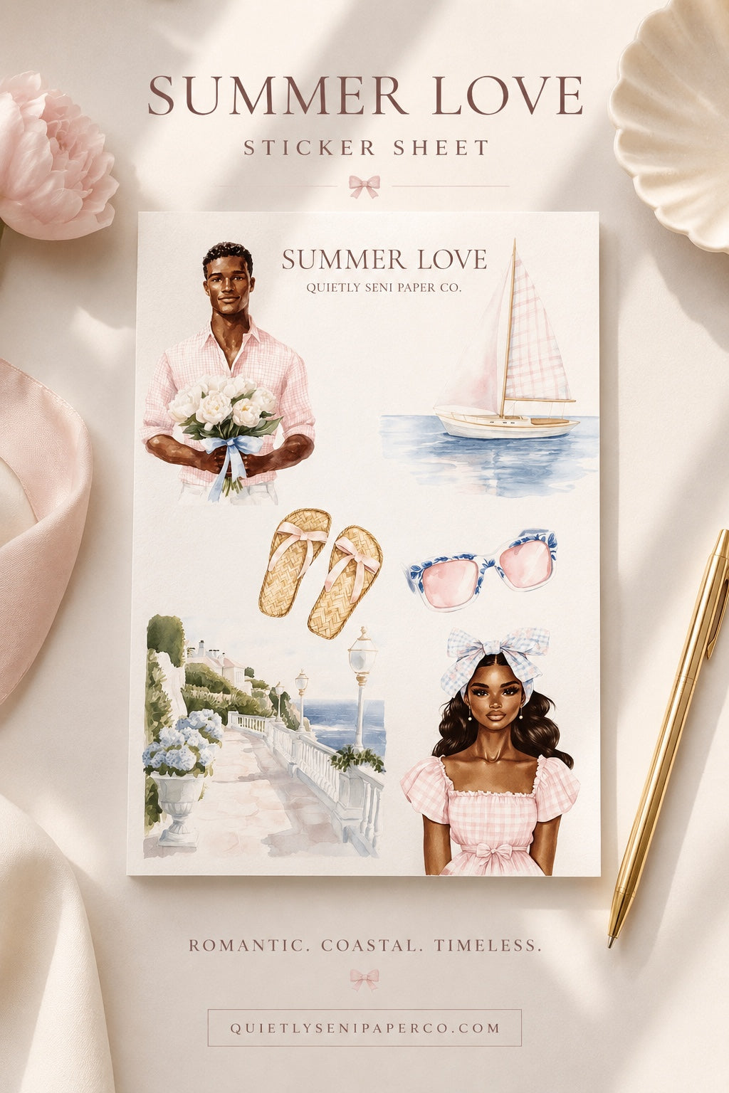 Summer Love - Sticker Sheet