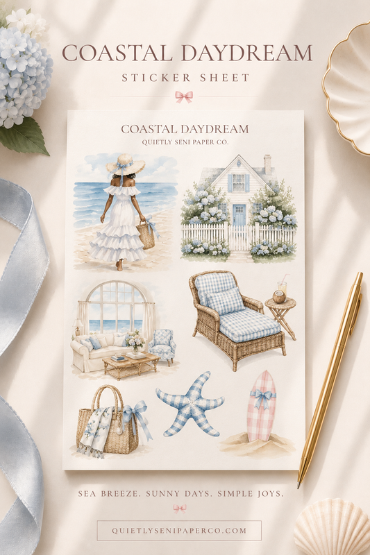 Coastal Daydream- Sticker Sheet